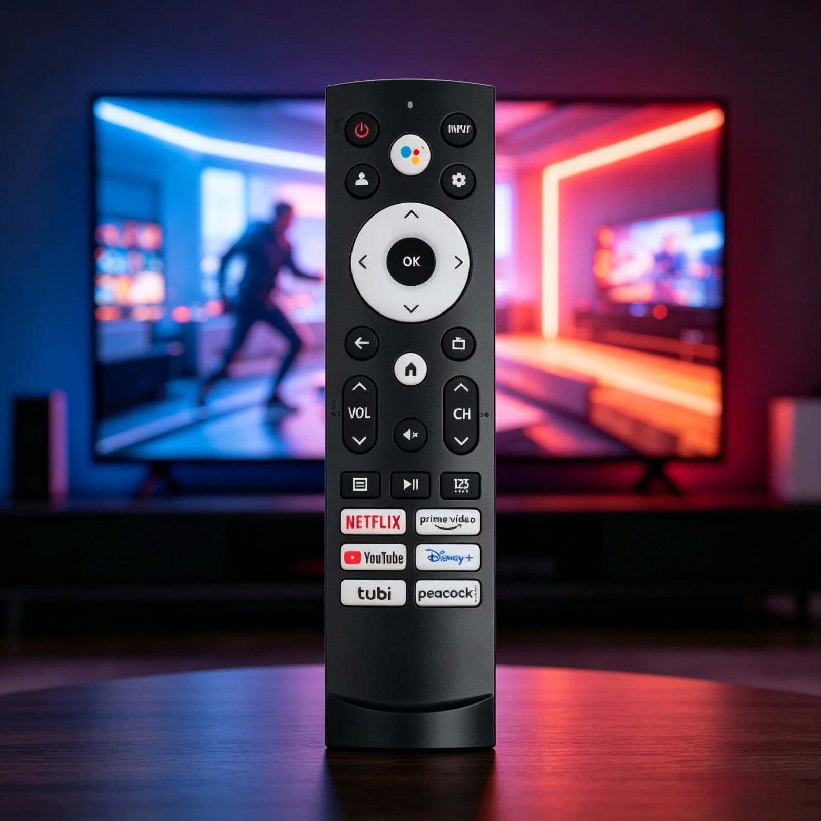 ERF3M90H Voice Remote Control Replacement for Hisense Google Android Vidaa 4K UHD ULED Smart TV