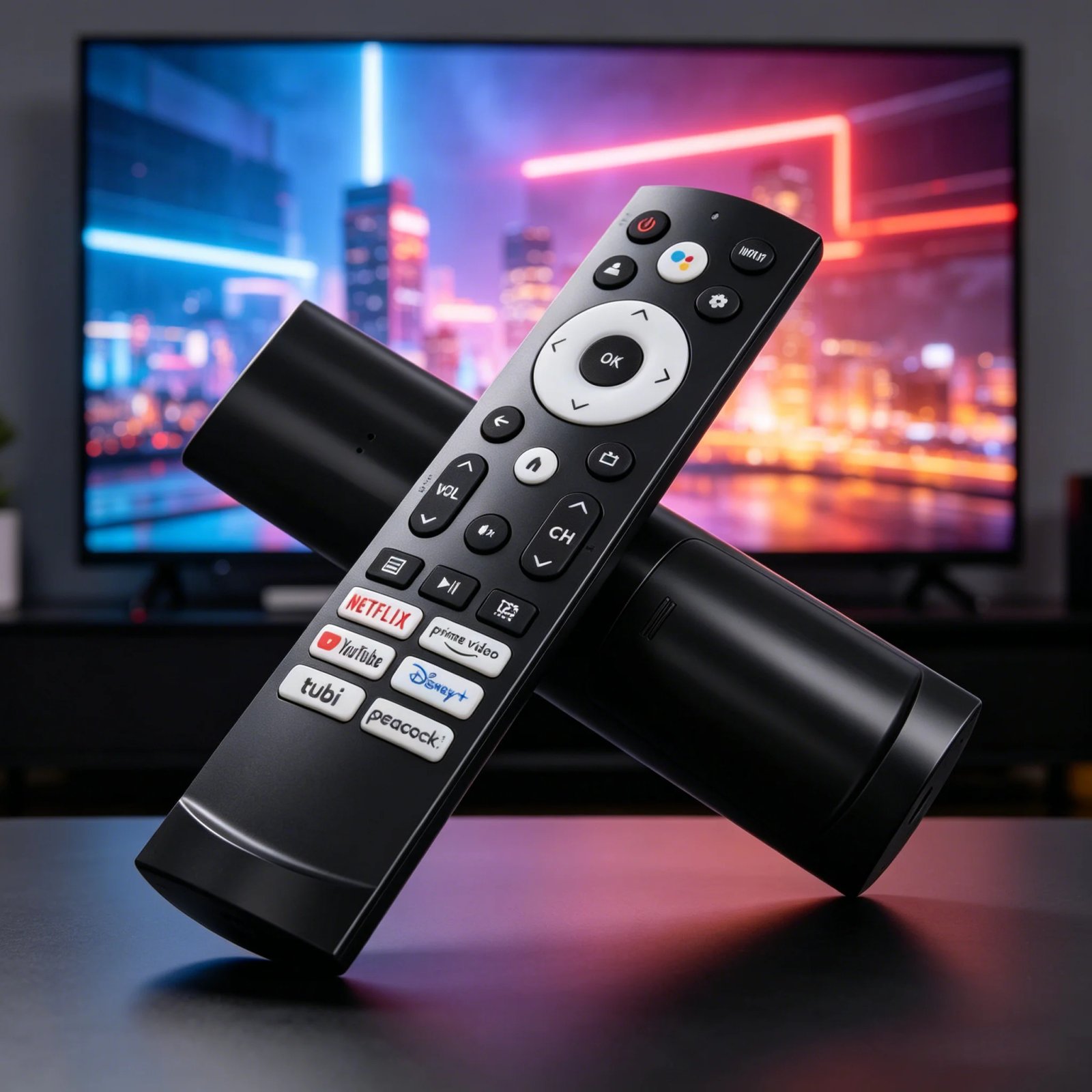 ERF3M90H Voice Remote Control Replacement for Hisense Google Android Vidaa 4K UHD ULED Smart TV