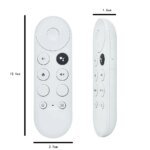 G9N9N Smart TV Remote Bluetooth-Compatible Voice Universal Remote Control Remote Controller for Google TV Chromecast 4K Snow - Image 6