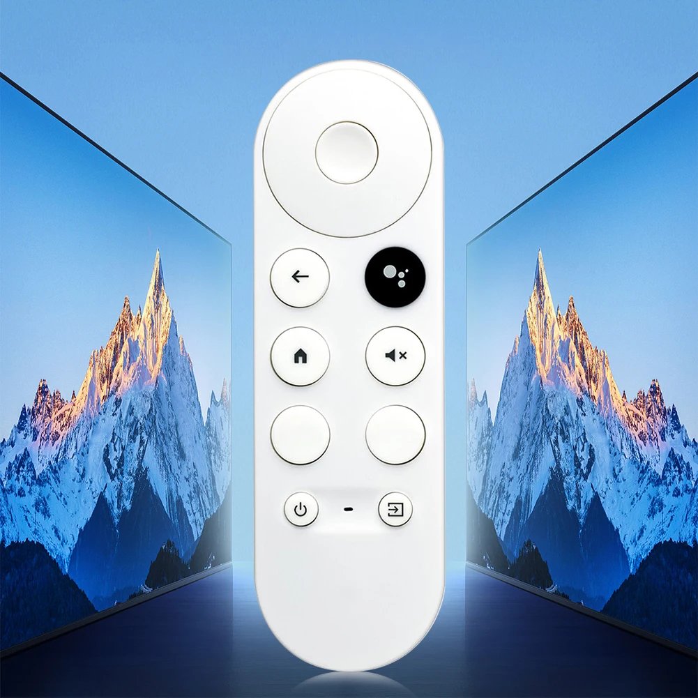 G9N9N Smart TV Remote Bluetooth-Compatible Voice Universal Remote Control Remote Controller for Google TV Chromecast 4K Snow