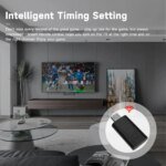 Smart Wi-Fi Universal IR Remote Control, 360° Infrared Blaster for TV/Air Conditioner, Work with Alexa/Google Home, Smart Home A - Image 4