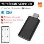 Smart Wi-Fi Universal IR Remote Control, 360° Infrared Blaster for TV/Air Conditioner, Work with Alexa/Google Home, Smart Home A