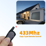 433MHz Garage Door Remote Control Cloner – Fixed/Rolling Code Duplicator for Gates/Electric Access