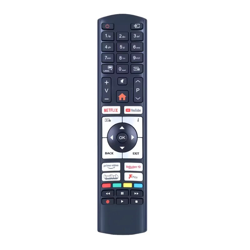 RC4519P Replace TV Remote Control for TELEFUNKEN VESTEL RC4519P Smart TV Remote Control