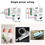 Tuya WIFI Wireless 433mhz Universal Gate Remote Control Switch DC 5V 48V 2Ch 10A Dry Relay Receiver Remote for Garage Door Led - Image 4