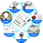 Tuya WIFI Wireless 433mhz Universal Gate Remote Control Switch DC 5V 48V 2Ch 10A Dry Relay Receiver Remote for Garage Door Led - Image 3