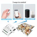 Tuya WIFI Wireless 433mhz Universal Gate Remote Control Switch DC 5V 48V 2Ch 10A Dry Relay Receiver Remote for Garage Door Led - Image 2