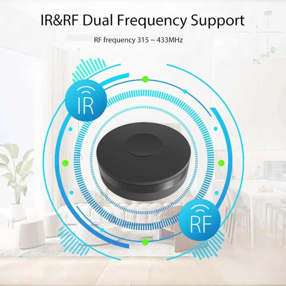 Tuya WiFi Smart Home IR Remote Control Universal Smart Life APP Replace TV DVD AUD AC Remote Control Work With Alexa Google Home