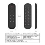 MRSVI M5 Air Mouse Replacement Remote Control Wireless 2.4G Bluetooth With 7 Color Backlit Keyboard for Android TV Box - Image 6
