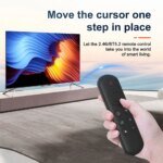 MRSVI M5 Air Mouse Replacement Remote Control Wireless 2.4G Bluetooth With 7 Color Backlit Keyboard for Android TV Box - Image 3