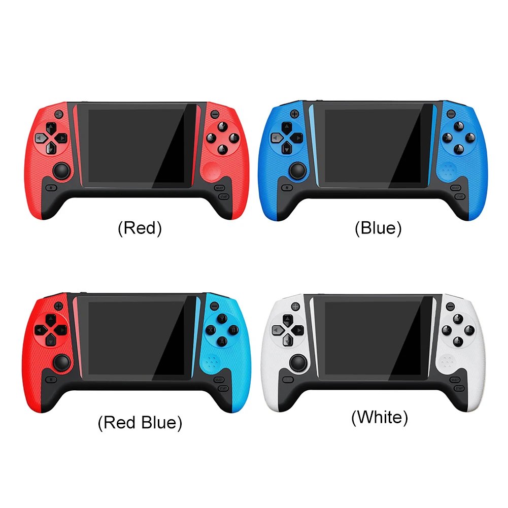 Gaming Console 3.5inch LCD Screen TV Connect Nostalgic Game Console 1200mAh Video Game Console for Kids Adults for Single Player