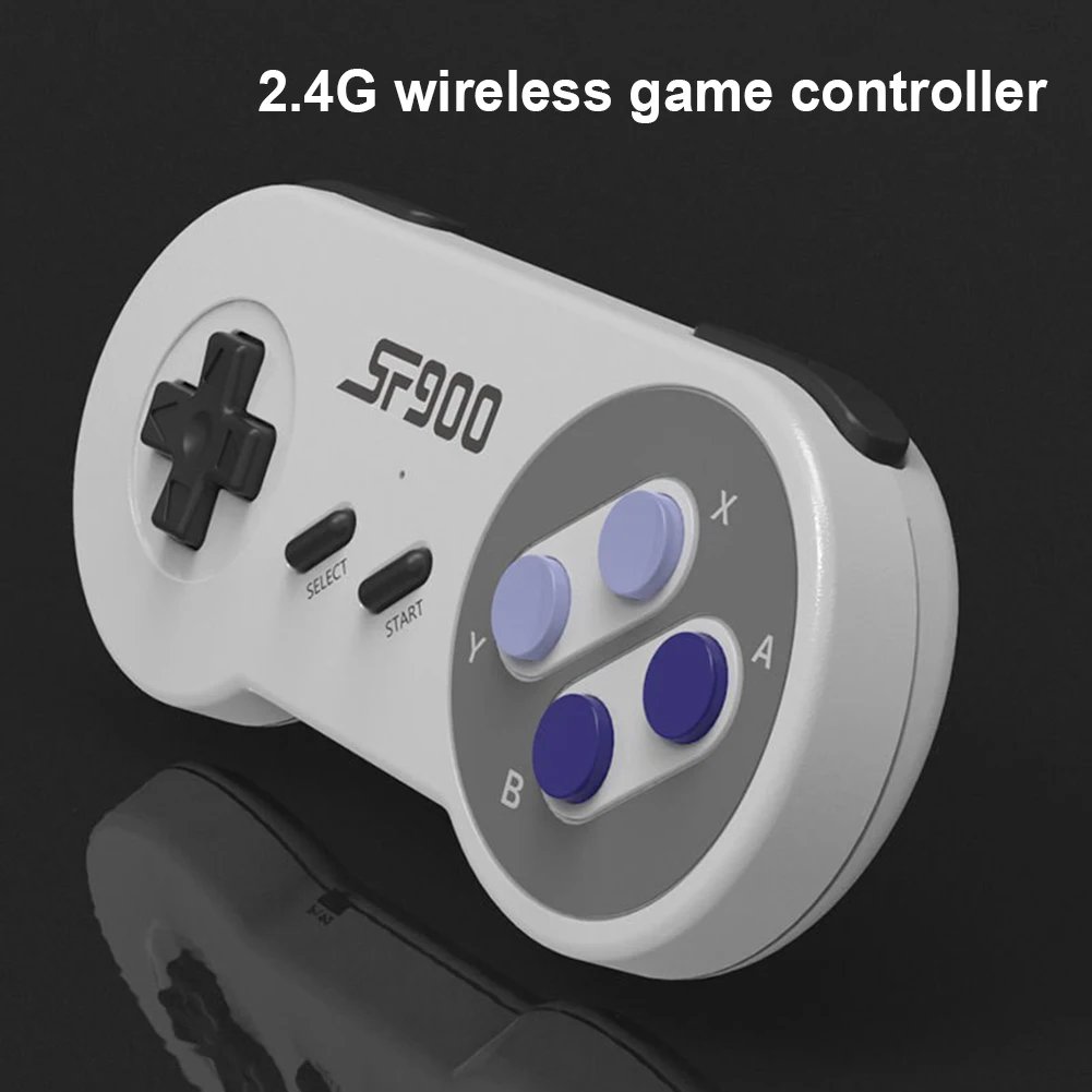 SF900 Retro TV Video Game Console HDMI-compatible with 2.4G Dual Wireless Controllers Mini Video Game Player Built-in 4700 Games