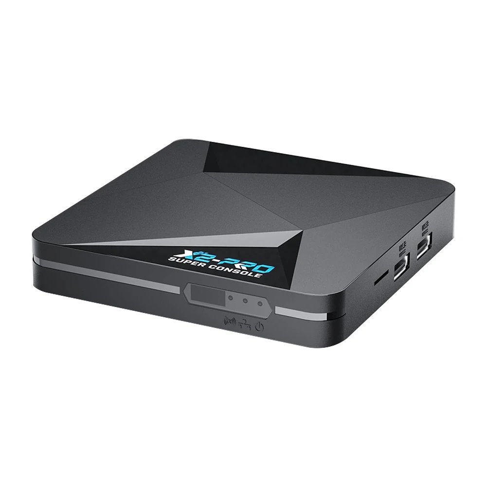 X2 Pro Retro Video Game Console TV Box 100000+ Games with 2 Gamepads Super Console 4K 60+ Game Emulators for DC/Arcade/MAME/Sega