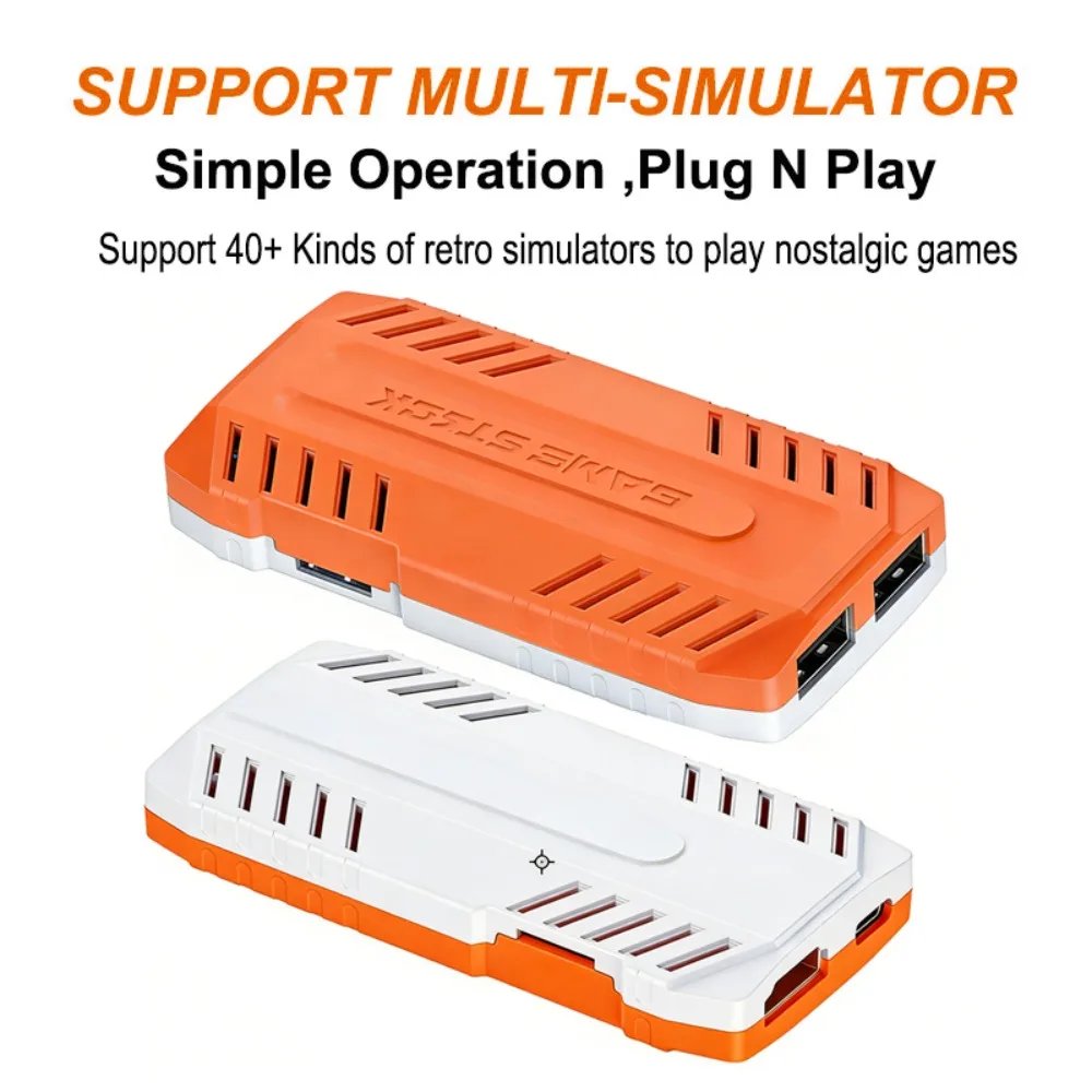 2026 New 128G X10 PRO GameStick 4K Video Game Console 3D Games Built-In 50K Games 40+ Emulators Retro Games Dual 2.4G Controller