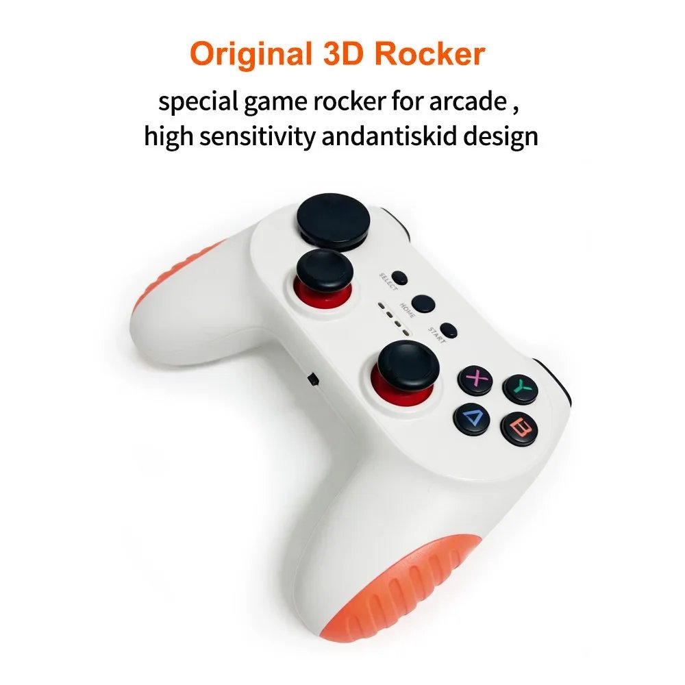 2026 New 128G X10 PRO GameStick 4K Video Game Console 3D Games Built-In 50K Games 40+ Emulators Retro Games Dual 2.4G Controller