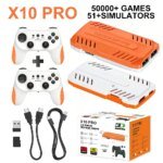 2026 New 128G X10 PRO GameStick 4K Video Game Console 3D Games Built-In 50K Games 40+ Emulators Retro Games Dual 2.4G Controller - Image 2