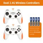 2026 New 128G X10 PRO GameStick 4K Video Game Console 3D Games Built-In 50K Games 40+ Emulators Retro Games Dual 2.4G Controller - Image 4