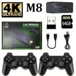 New stylish adult and child M8 home TV game console, 520 games, USB wireless dual P, 2.4G high-definition HDMI