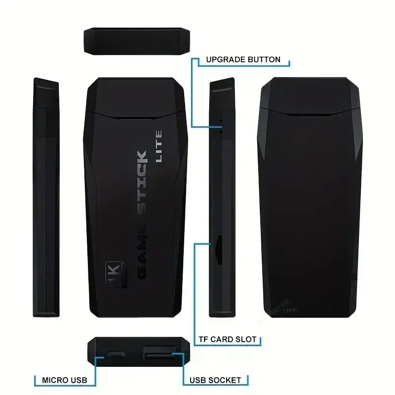 New stylish adult and child M8 home TV game console, 520 games, USB wireless dual P, 2.4G high-definition HDMI