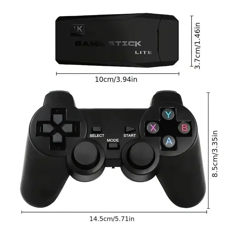 New stylish adult and child M8 home TV game console, 520 games, USB wireless dual P, 2.4G high-definition HDMI