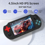 GAMINJA ANS16 Open Source Handheld Game 4.5 Inch IPS Screen RGB Lighting Portable Retro Video Game Console 64GB For PS1/GBA/SFC - Image 3