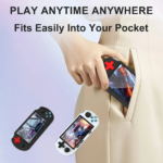 GAMINJA ANS16 Open Source Handheld Game 4.5 Inch IPS Screen RGB Lighting Portable Retro Video Game Console 64GB For PS1/GBA/SFC - Image 5