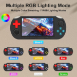 GAMINJA ANS16 Open Source Handheld Game 4.5 Inch IPS Screen RGB Lighting Portable Retro Video Game Console 64GB For PS1/GBA/SFC - Image 2