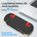 GAMINJA ANS16 Open Source Handheld Game 4.5 Inch IPS Screen RGB Lighting Portable Retro Video Game Console 64GB For PS1/GBA/SFC - Image 4