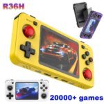Open Source Retro Handheld Game Console Portable Pocket Video Player 3.5" Video Classic Games Player R36H Consolas