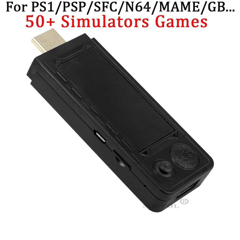 X9 PRO Retro Game Stick 4K TV HD Video Game Console 256G 50000 Games For PS1/PSP/SFC/N64 Emulator 3D Classic Games