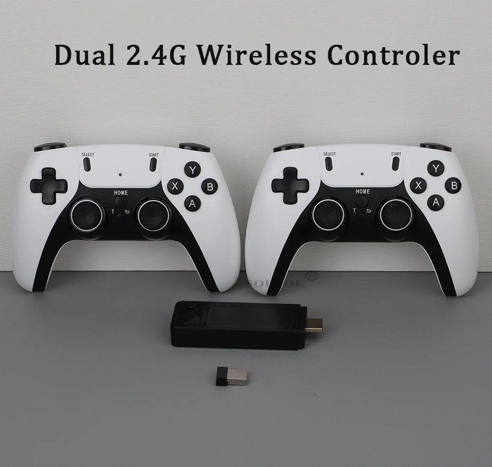 X9 PRO Retro Game Stick 4K TV HD Video Game Console 256G 50000 Games For PS1/PSP/SFC/N64 Emulator 3D Classic Games