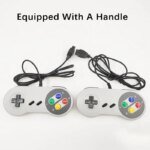 Mini Portable Retro Video Game Console For SNES Home Game Player AV Output Built in SFC620 Game with wired Gamepad GameAccessory - Image 4