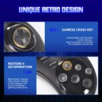4K Retro Game Console Wireless Console 2.4G Built-in 5000 Classic Games Controller Gamepad Video Stick for Sega Mega Drive - Image 4
