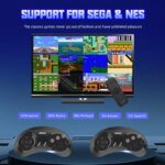 4K Retro Game Console Wireless Console 2.4G Built-in 5000 Classic Games Controller Gamepad Video Stick for Sega Mega Drive - Image 2