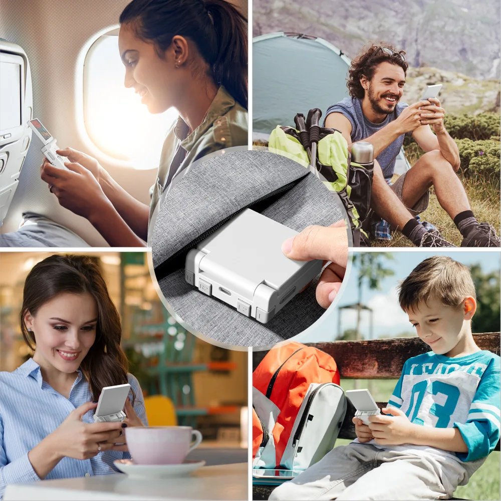 MIYOO Mini Flip Retro Handheld Game Console Foldable 2.8''IPS Screen Classic Portable Video Game Consoles Simulator Players Gift