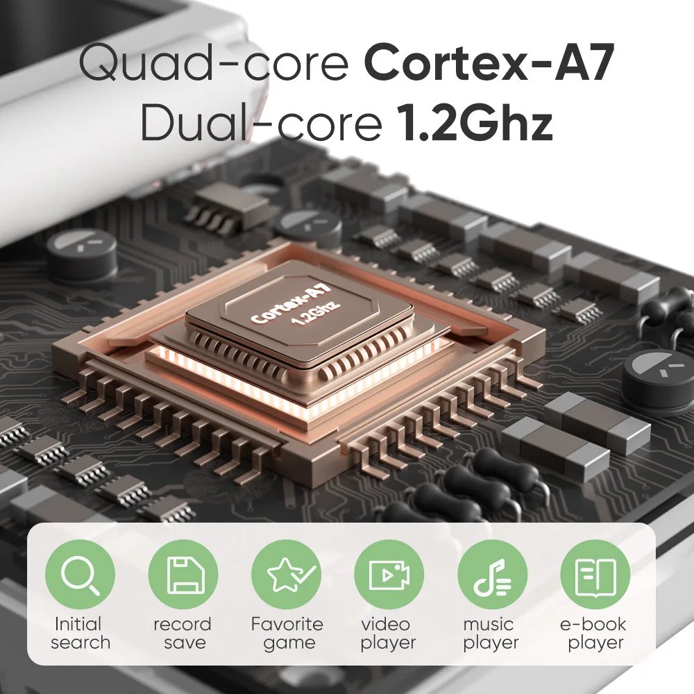 MIYOO Mini Flip Retro Handheld Game Console Foldable 2.8''IPS Screen Classic Portable Video Game Consoles Simulator Players Gift