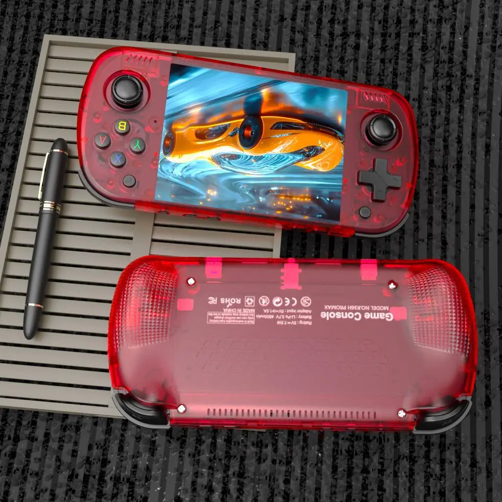 BOYHOM R36H PRO/R36HPROMAX Retro Handheld Console Linux+ARKOS Open Source WIFI 4.2 Inch IPS 64GB Portable Game Player