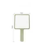 Eyelash Extension Handheld Makeup Mirror Square Makeup Vanity Mirror with Handle Hand Mirror SPA Salon Compact Mirrors - Image 6