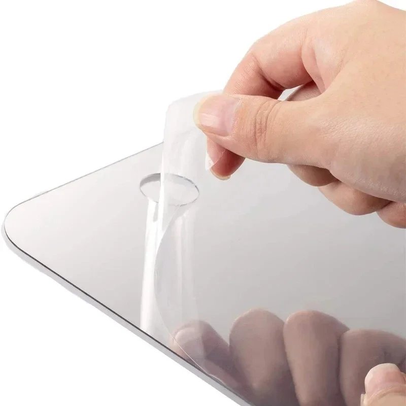 Unbreakable Acrylic Fog Free Mirror Wall Suction Portable Travel Shaving Makeup Bathroom Accessory for Women