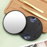 Home With Suction Cup Magnification Mirror 5x/10x/15x Round Makeup Mirror Blackhead Magnifying Mirror - Image 3