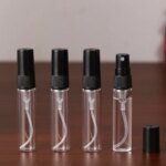 50/100PCS 2ML 3ML 5ML 10ML Black Portable Glass Perfume Bottle Empty Refillable Bottle Cosmetics Bottle Sample Thin Glass Vials - Image 5