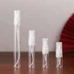 50/100PCS 2ML 3ML 5ML 10ML Black Portable Glass Perfume Bottle Empty Refillable Bottle Cosmetics Bottle Sample Thin Glass Vials - Image 2