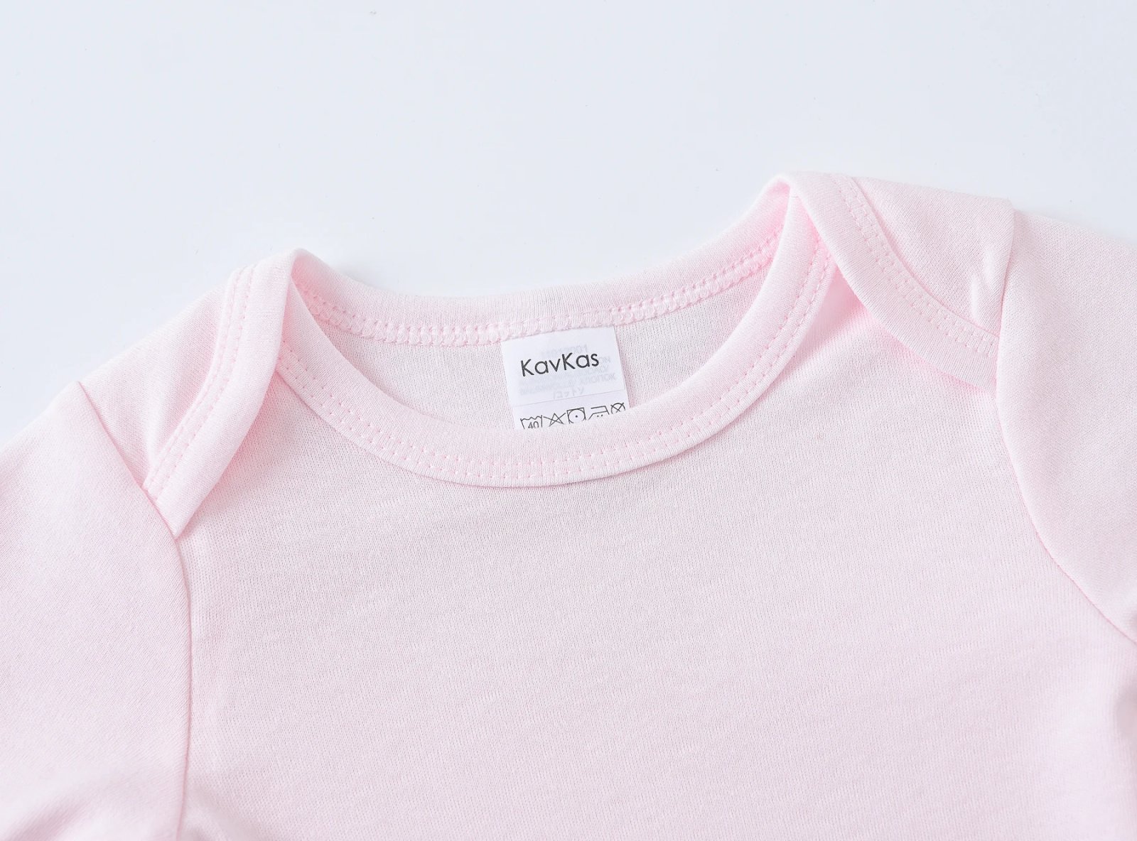 1/3/4/6 Pcs KAVKAS Baby Clothing Rompers Boys 100% Cotton Plain Bodysuit Girls Blank Muslin Jumpsuit 0-24 Months