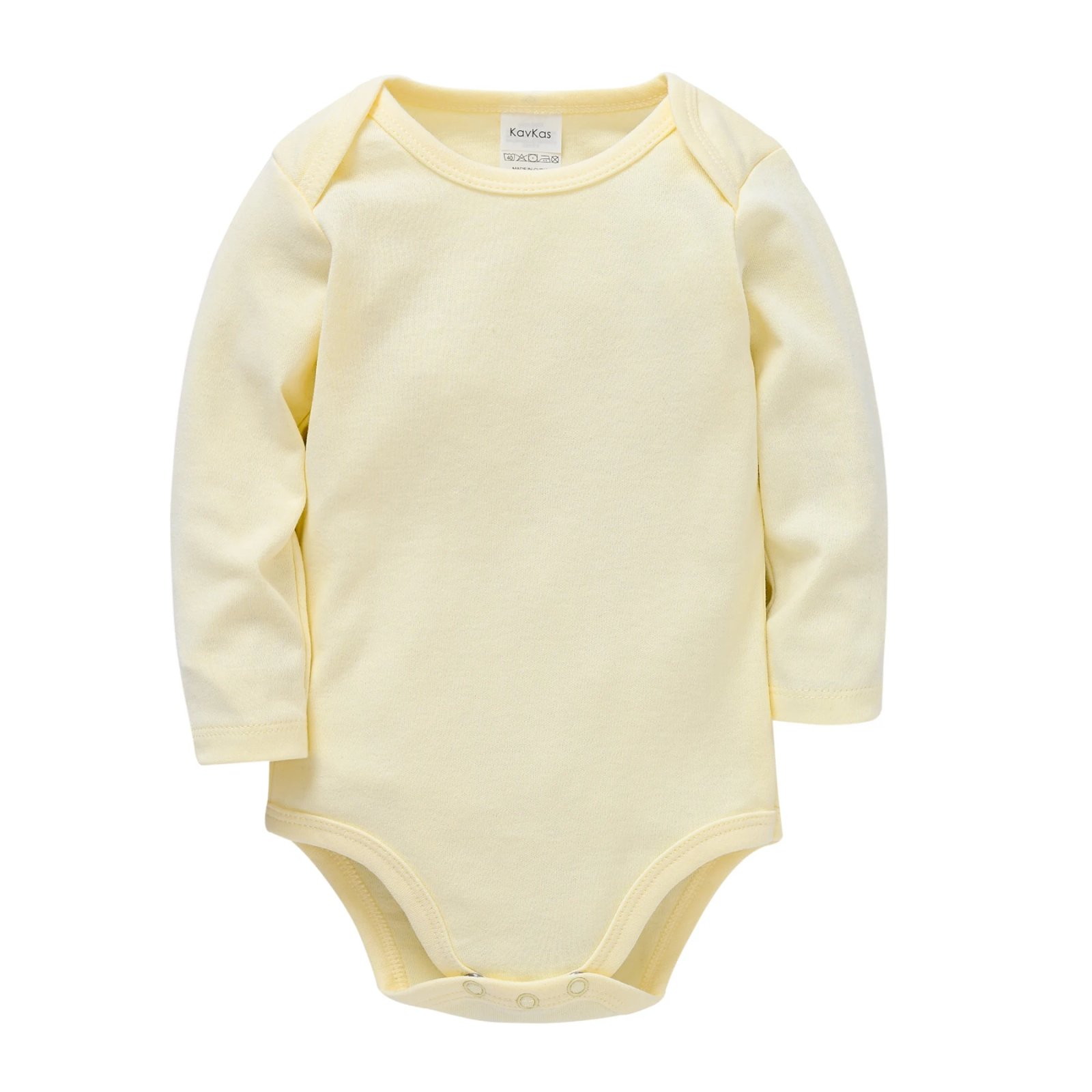 1/3/4/6 Pcs KAVKAS Baby Clothing Rompers Boys 100% Cotton Plain Bodysuit Girls Blank Muslin Jumpsuit 0-24 Months