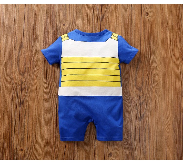 2pcs Newborn Clothing Handsome Anime Party Cotton Comfortable Soft Boys And Girls 0-18 Summer Short Sleeved Baby Jumpsuit