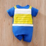 2pcs Newborn Clothing Handsome Anime Party Cotton Comfortable Soft Boys And Girls 0-18 Summer Short Sleeved Baby Jumpsuit - Image 5