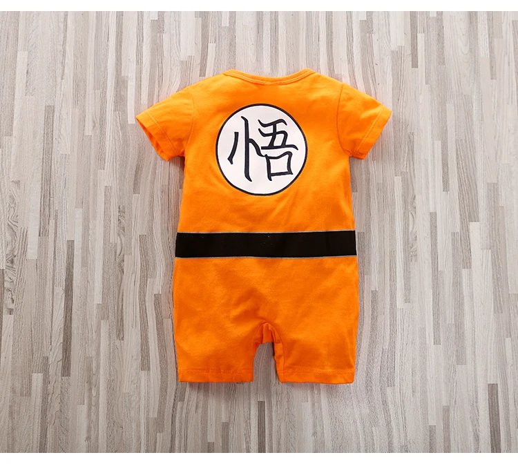 2pcs Newborn Clothing Handsome Anime Party Cotton Comfortable Soft Boys And Girls 0-18 Summer Short Sleeved Baby Jumpsuit