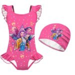 Kpop Girls Bathing Suit Little Girls Swimsuit,Kids Kpop Bathing Suits Girls,Toddler Girl Swimsuit,Girls One Piece Swimsuits - Image 2