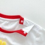 Baby Clothes, Summer Clothes, Fart Clothes, Thin Newborn Boy and Baby Onesies, Super Cute 100-day Full Moon Romper - Image 4