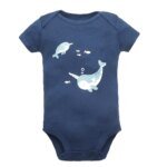 5Pieces Unisex Baby Bodysuits Fashion Body Suits Short Sleeve Newborn Infant Jumpsuit Cartoon Baby Boy Girl Clothes Set Summer - Image 5